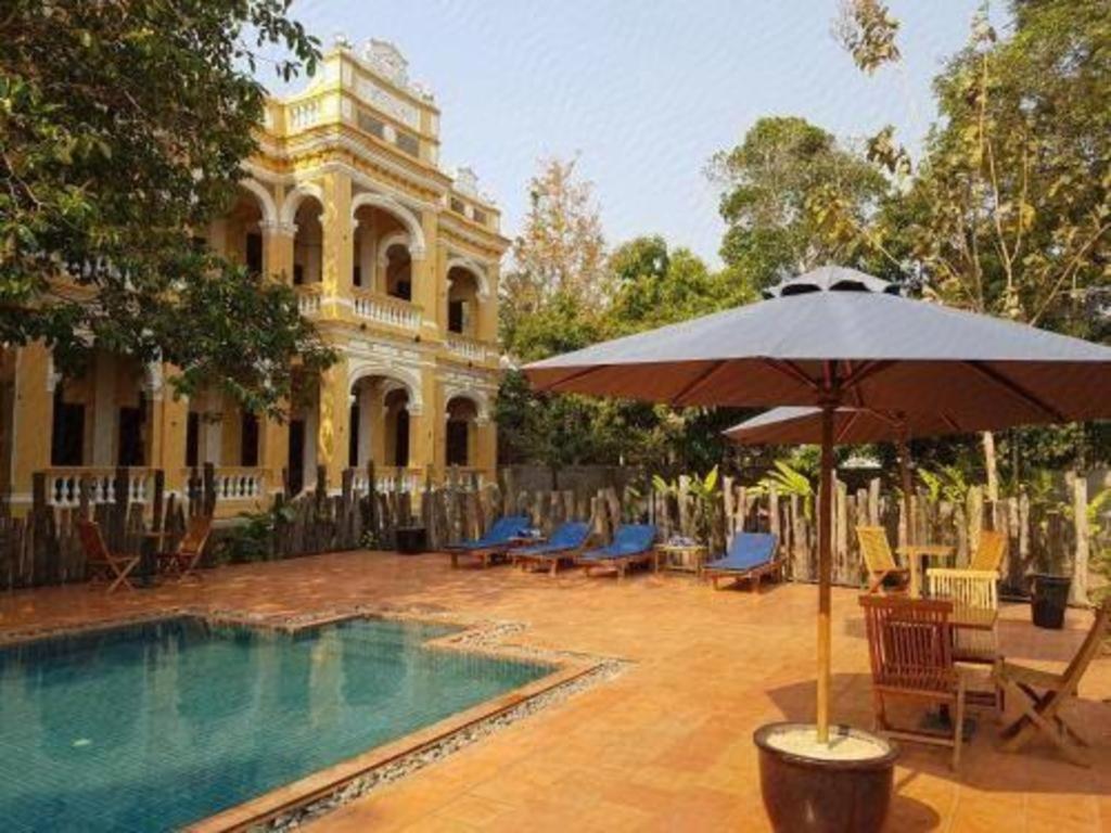Le Relais De Chhlong Otel Kratie Dış mekan fotoğraf